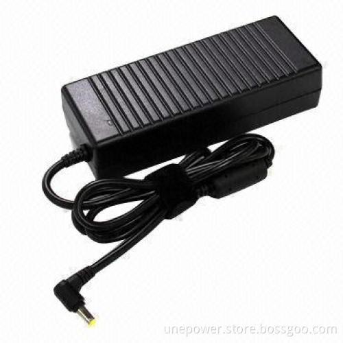 Laptop AC Adapter, 120W, 19V, 7.1A, 5.5*2.5mm L-tip, Ideal for Acer, Black Color